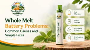 Whole Melt Battery Problems